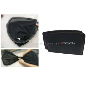 Toyota Corolla Axio Foldable & Flexible Side Sunshade With Logo - Model 2012-2021 - Sun Shade | Parda