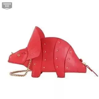 Triceratops Mini Crossbody Bag