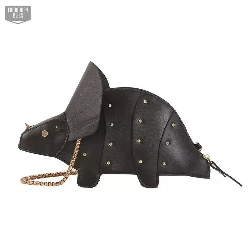 Triceratops Mini Crossbody Bag