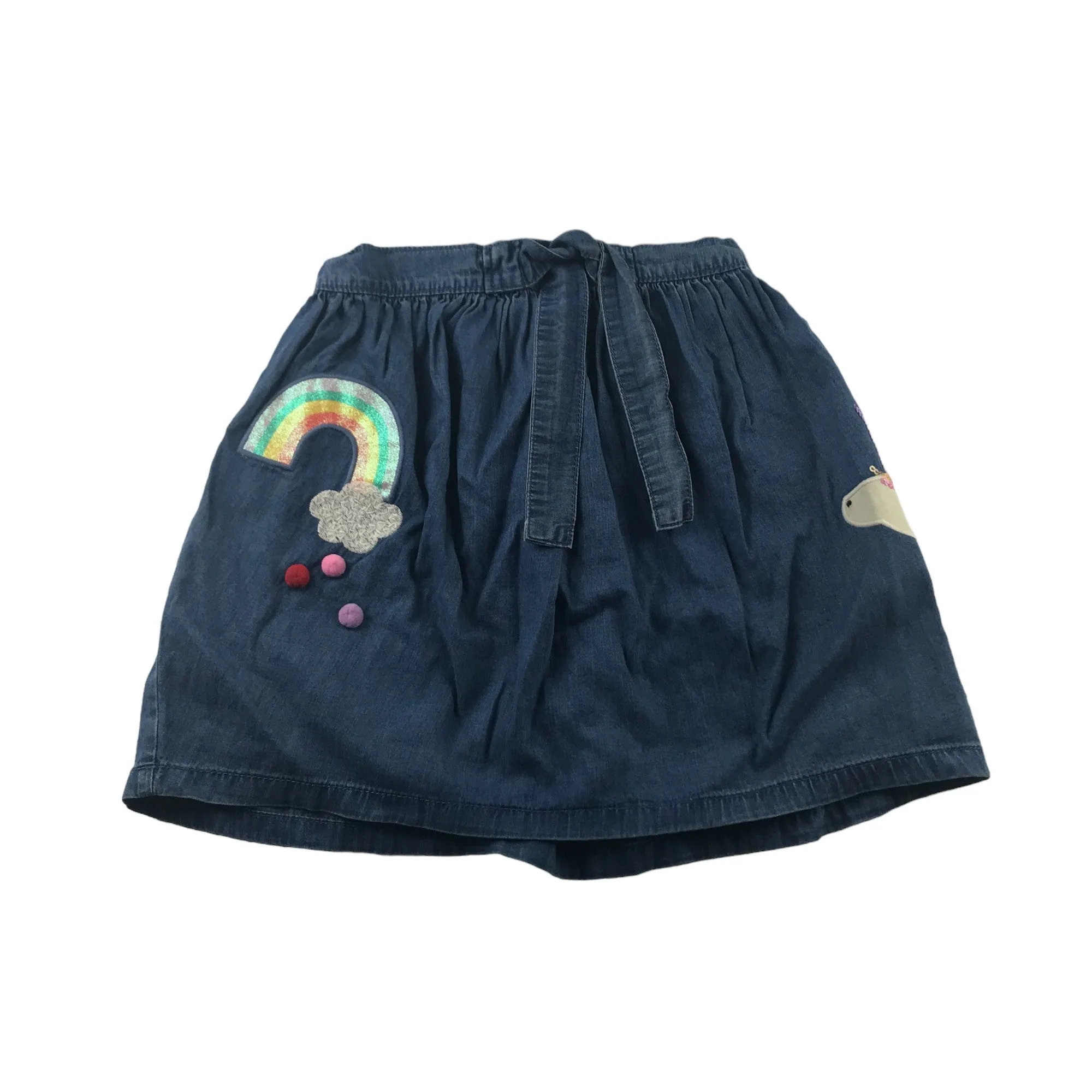 Tu Skirt Age 5 Blue Rainbow Unicorn