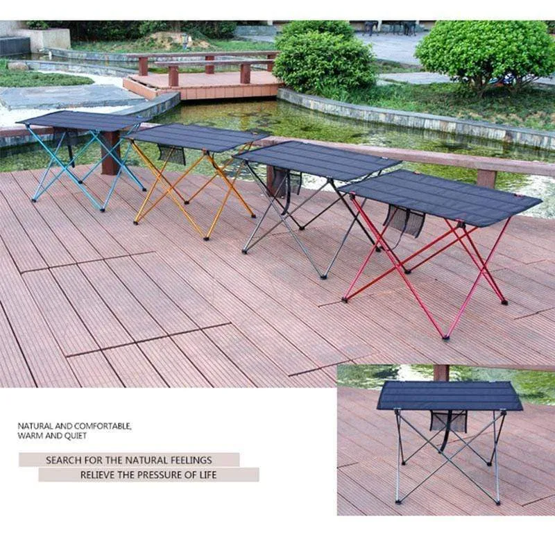 Ultralight Portable Folding Aluminum Camping Table