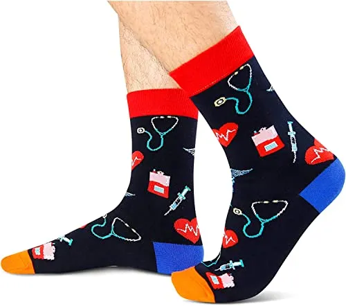 Unisex Doctor Socks, Medical Socks, Pharmacy Socks, Dr. Socks, Perfect Doctor Gifts, Medical Assistant Gifts, Pharmacy Gifts, Pharmacist Gifts, Dr. Gifts