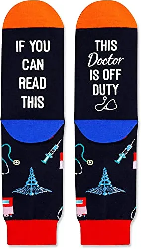 Unisex Doctor Socks, Medical Socks, Pharmacy Socks, Dr. Socks, Perfect Doctor Gifts, Medical Assistant Gifts, Pharmacy Gifts, Pharmacist Gifts, Dr. Gifts