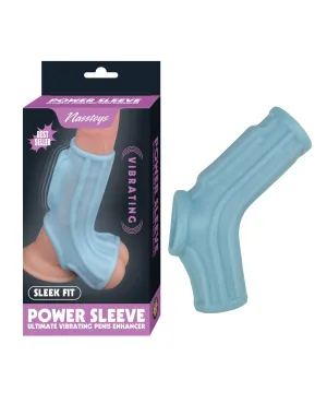 Vibrating Power Sleeve Sleek Fit - Blue