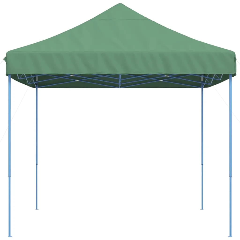 vidaXL Foldable Party Tent Pop-Up Green 410x279x315 cm