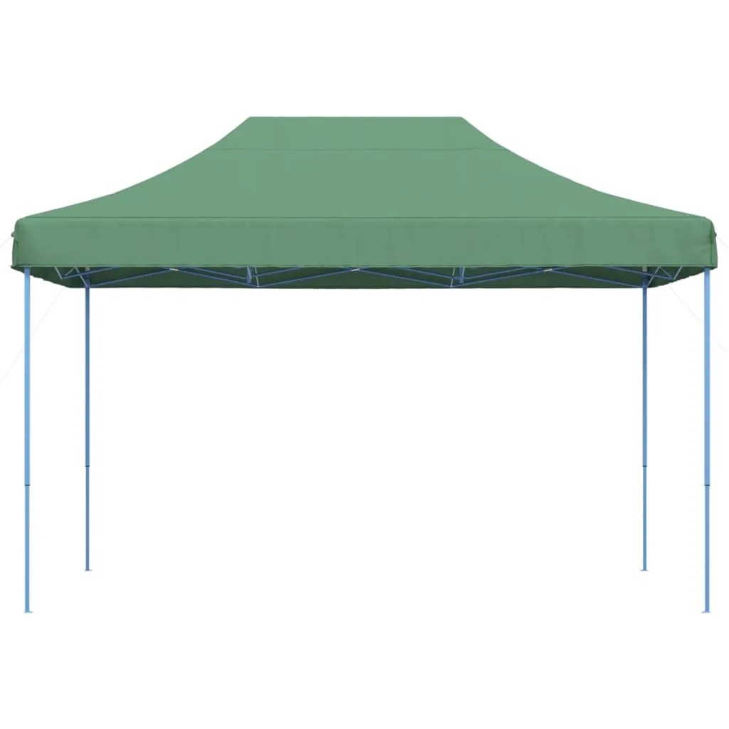 vidaXL Foldable Party Tent Pop-Up Green 410x279x315 cm