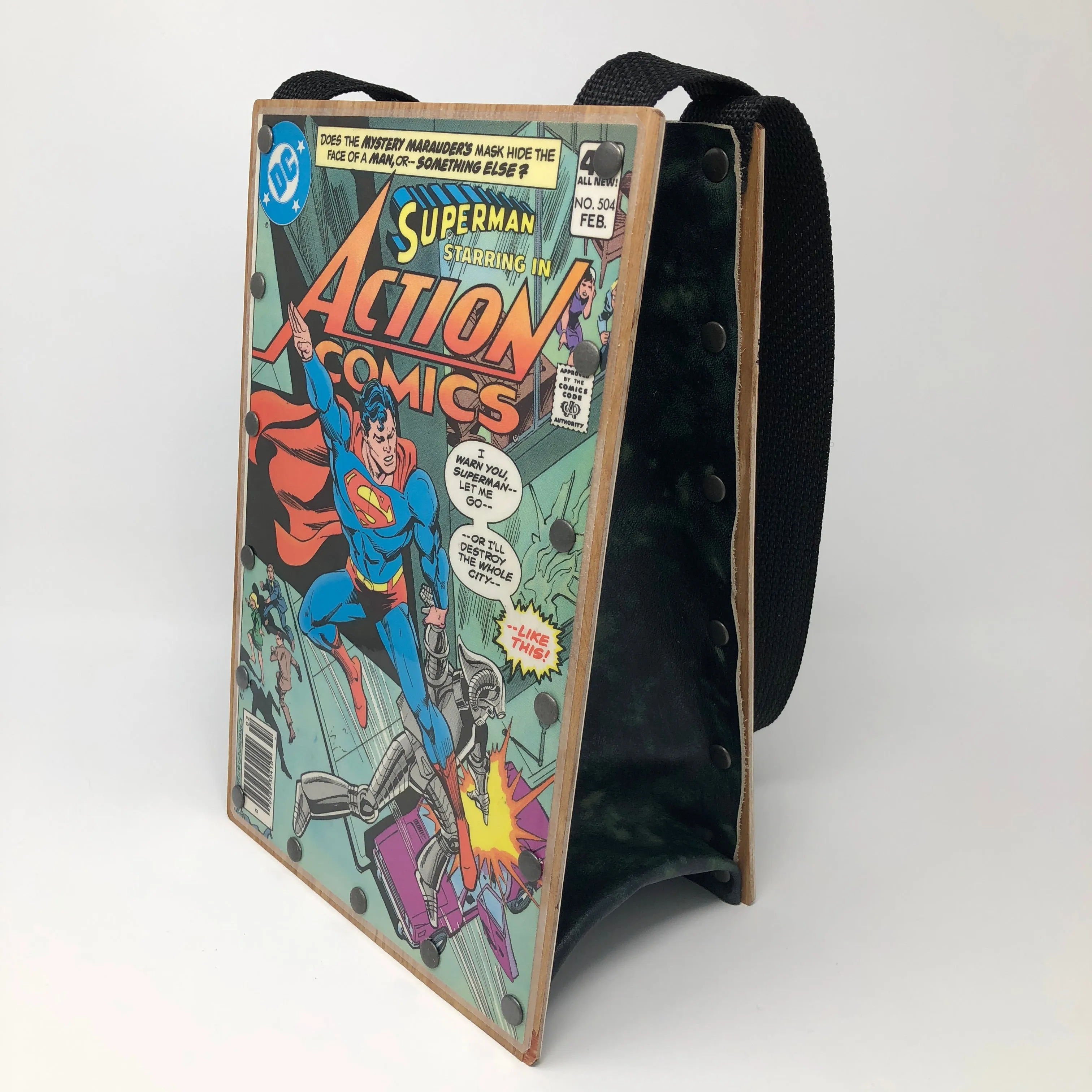 Vintage Comic Book Purse - Superman 1980