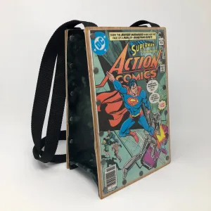 Vintage Comic Book Purse - Superman 1980