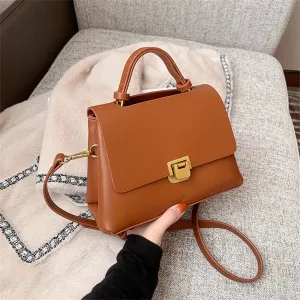 Vintage PU Leather Mini Shoulder Bag