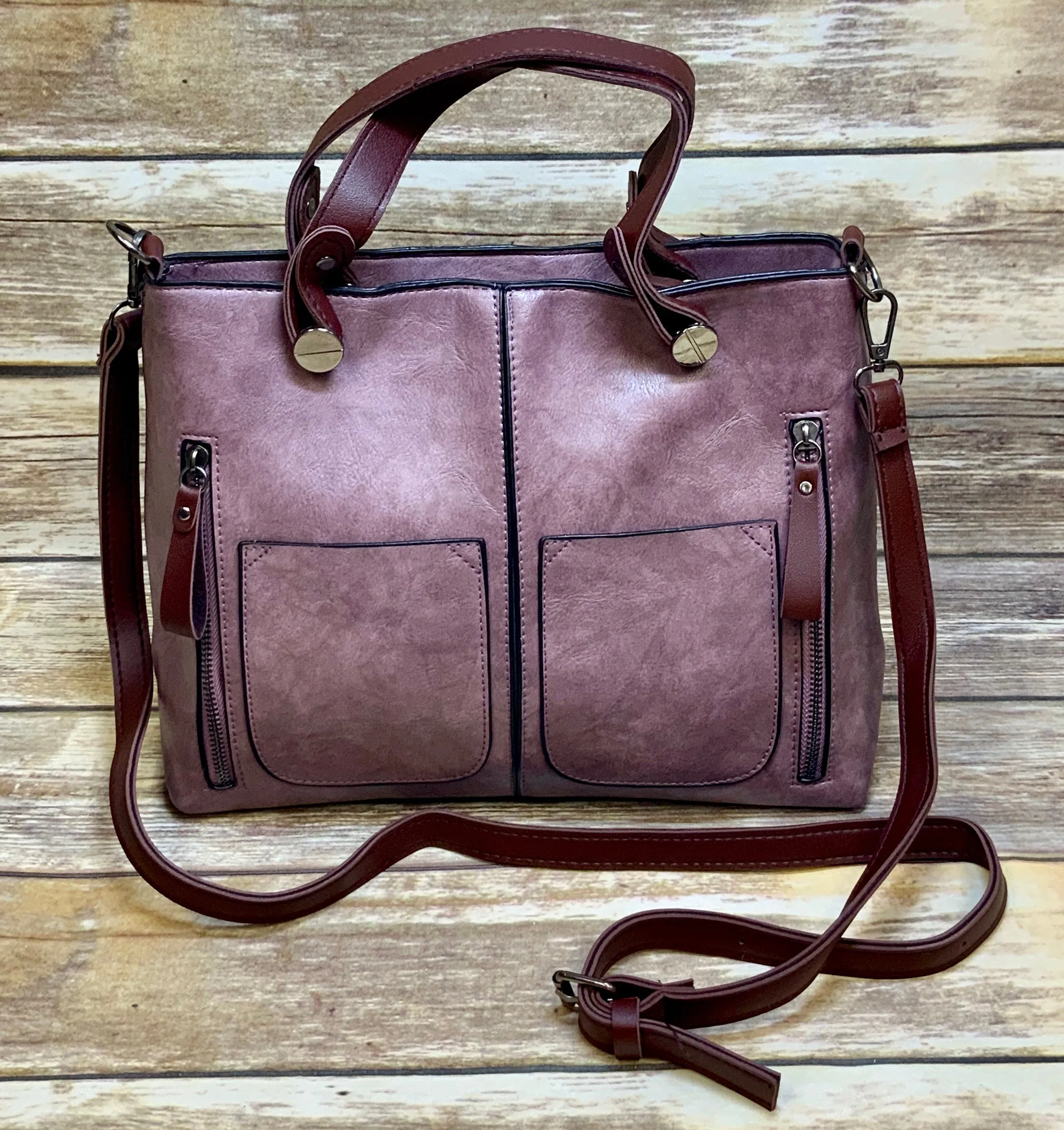 Vintage Tote /Crossbody 15x10x4